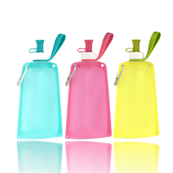 Collapsible Silicone Water Bottle
