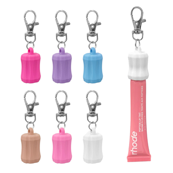 Silicone Lip Gloss Keychain