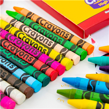 24 - color crayons