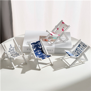 Mini Beach Chair Phone Stand