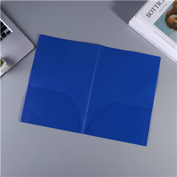 Plastic Two Pocket Folders