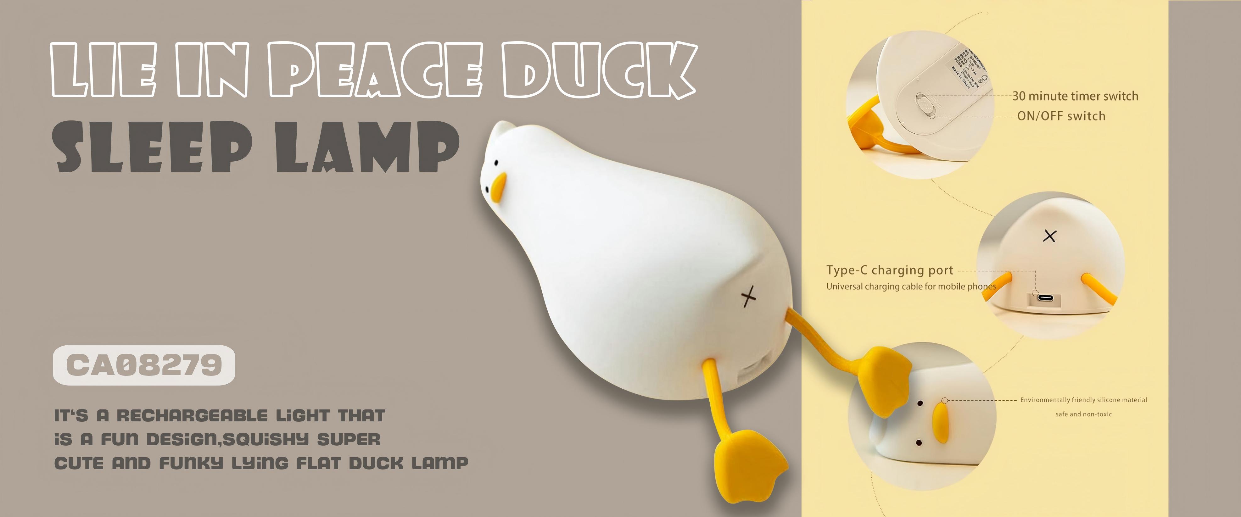 Lie in Peace Duck Sleep Lamp